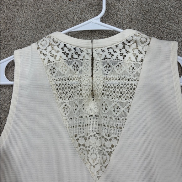 Rebecca Minkoff Women's Vallory Pique Shift Dress‎ Cream Ivory Size XS - Picture 6 of 8